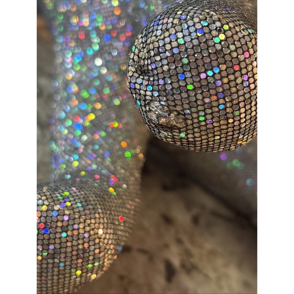 2017 Victoria's‎ Secret Pink Iridescent Glitter Bling Collectible Giant Mini Dog - Picture 5 of 16